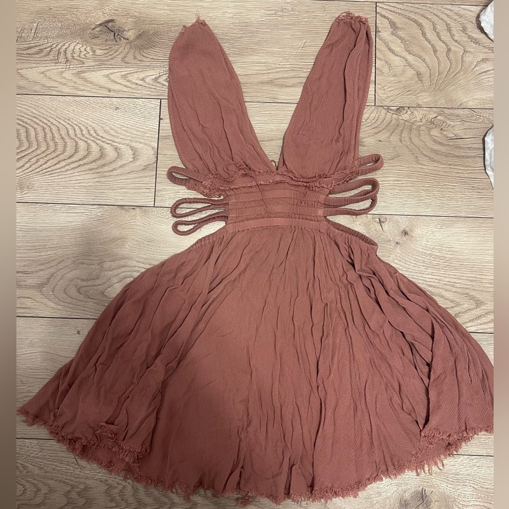 Free people dress Feel the Flava Fit and Flare